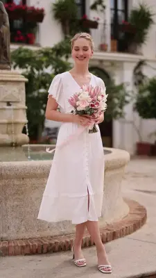 Caroline Button-Down Dress — photo 4