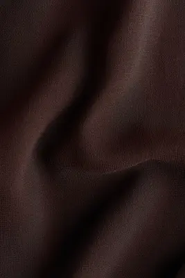 Robe sans manches avec encolure bénitier - Marron foncé — photo 2