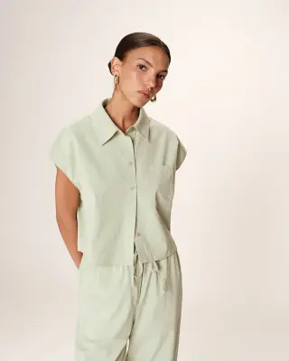 Chemise Rise – Grace & Mila - Beige
