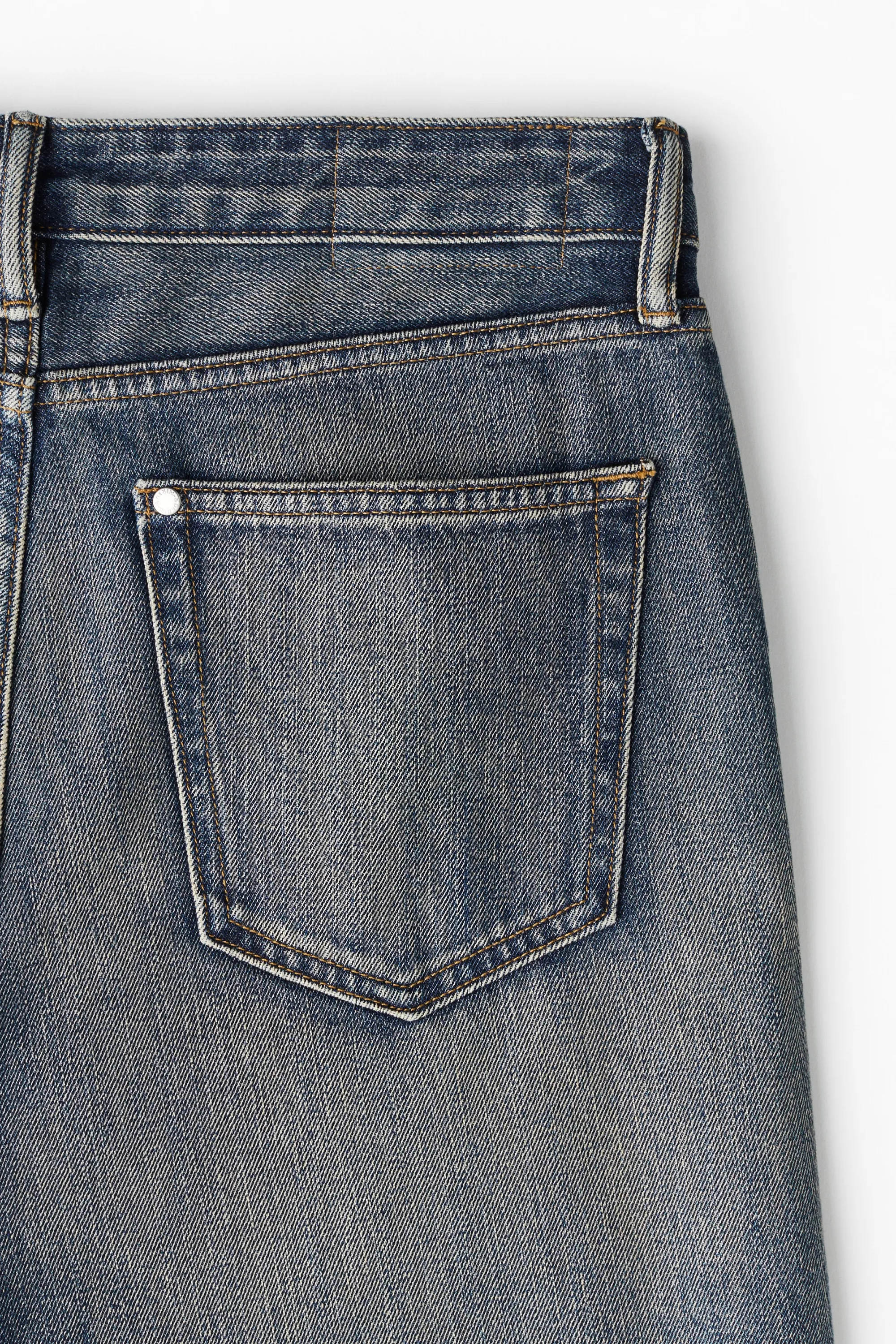 Loose Jeans - Bleu denim foncé