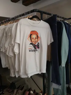 T-shirt blanc THGALLERY Biggie — photo 1
