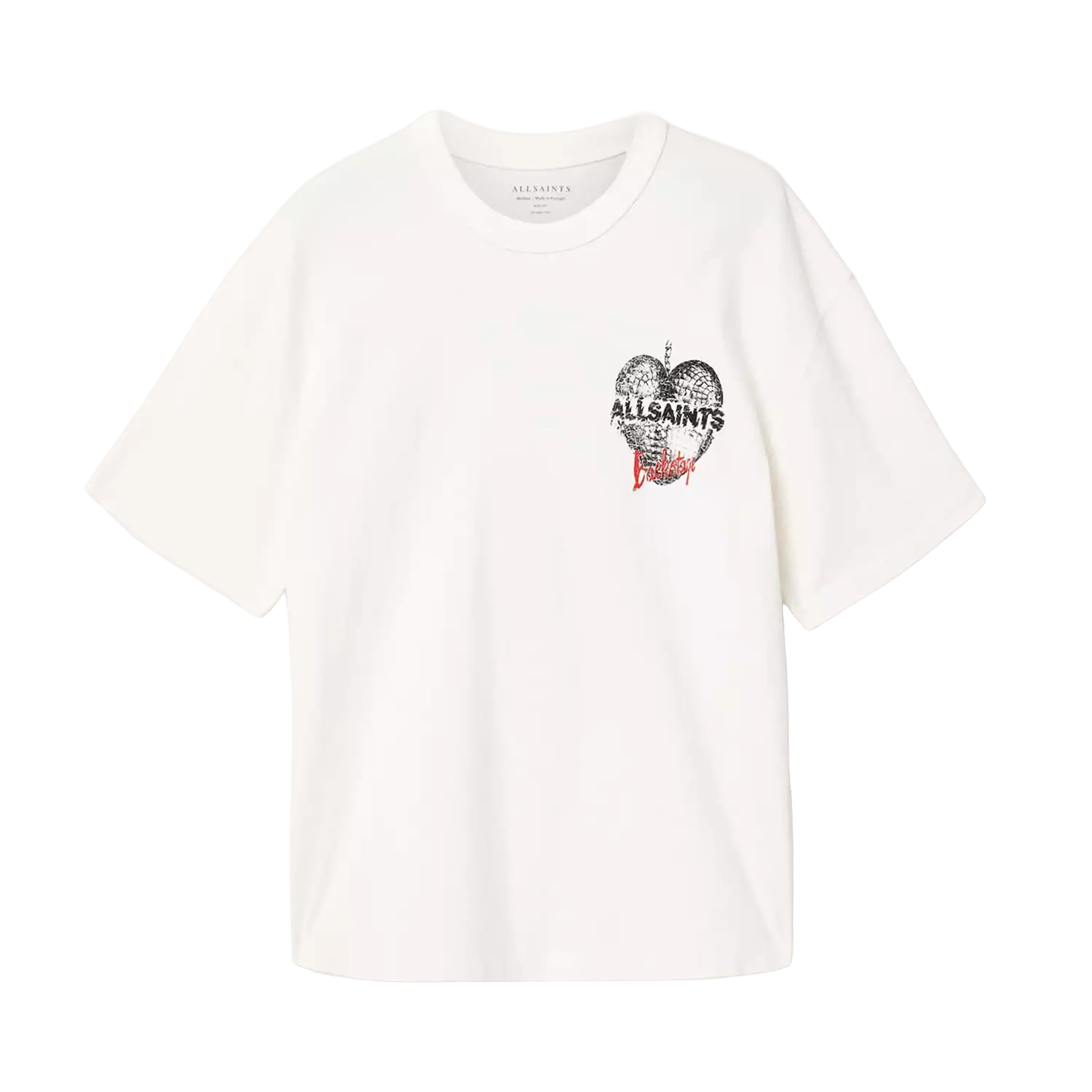 ALLSAINTS Reflect T-Shirt Chalk White