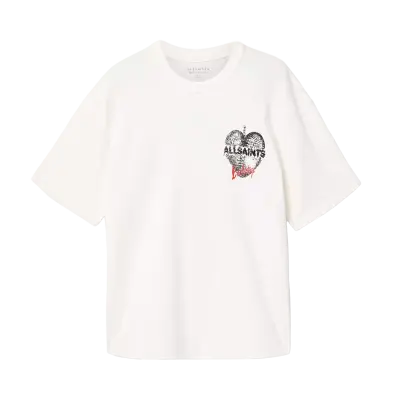 ALLSAINTS Reflect T-Shirt Chalk White — photo 1