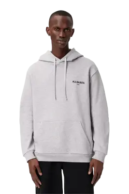 ALLSAINTS Halcyon Hoodie Light Grey Marl — photo 2