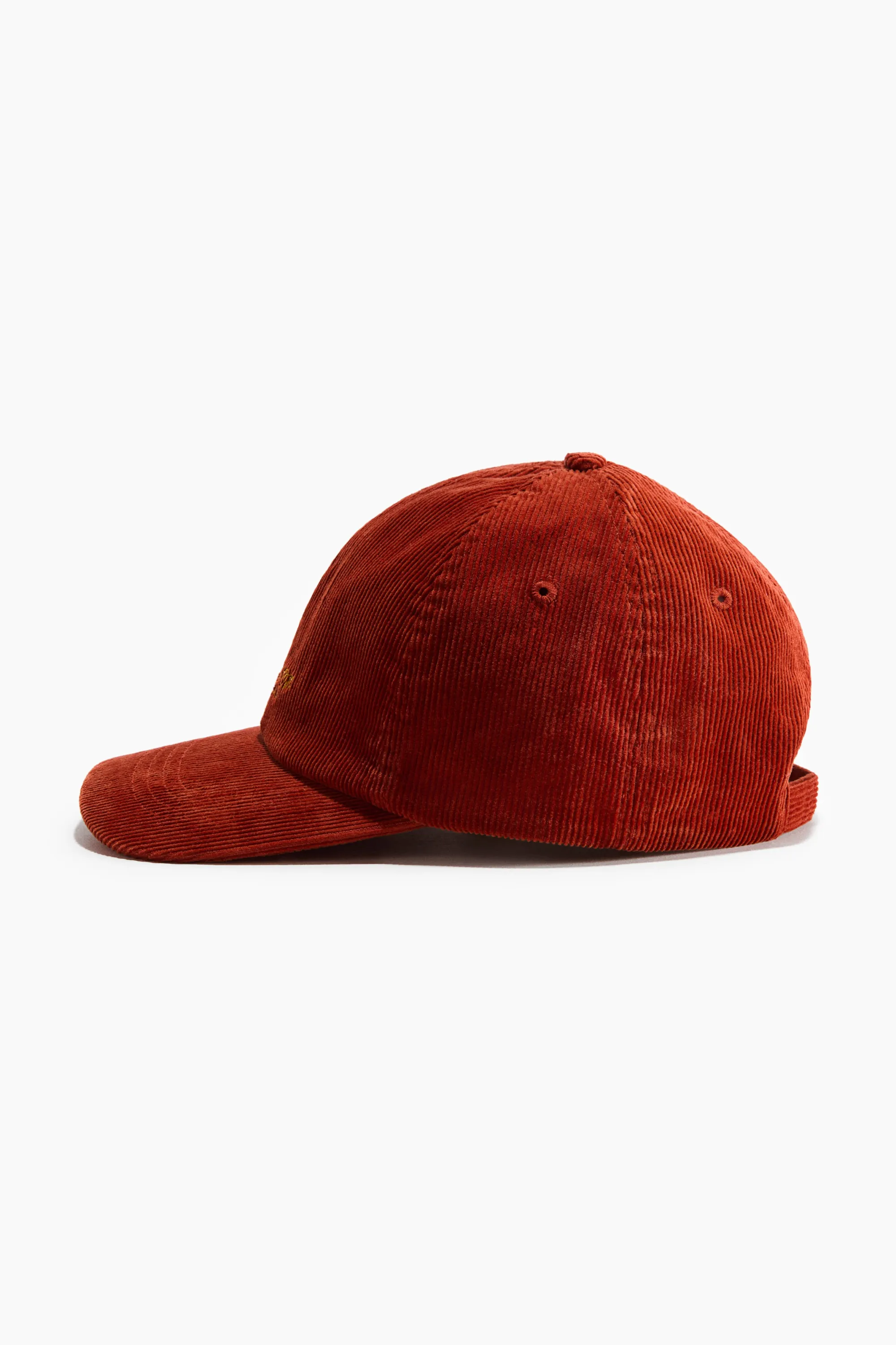 Casquette en twill de coton avec motif - Orange brique/Denver
