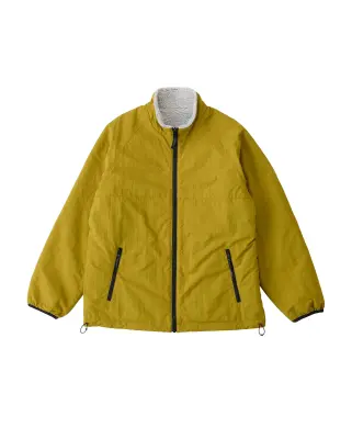 Thermal Fleece Reversible Jacket Natural Chartreuse — photo 1