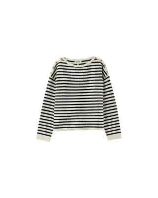 Pull Pachamama – Grace & Mila - Blanc cassé — photo 2