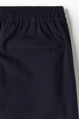 Short Four-way Stretch Regular Fit - Bleu marine — photo 2