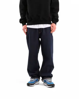 La Stitched Denim Pants Indigo — photo 1