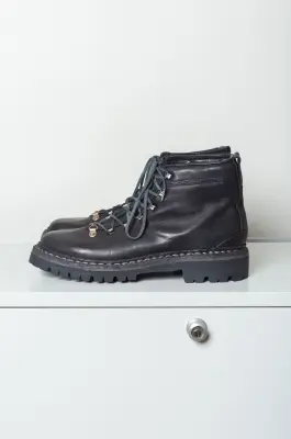 Reproduction Of Found – MEN ITALIAN ALPINE MILITARY BOOTS 390NAD – BLACK — photo 4