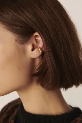 Boucles D'Oreilles Earcuff Or — photo 2