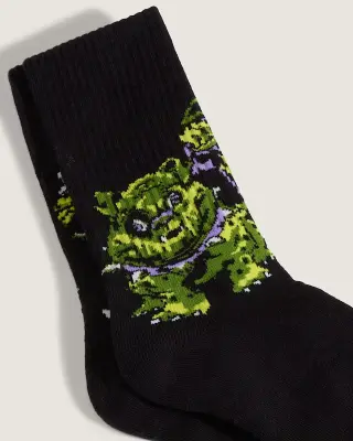 Chaussettes vans Wreckpack Alien Dog Crew – black — photo 2