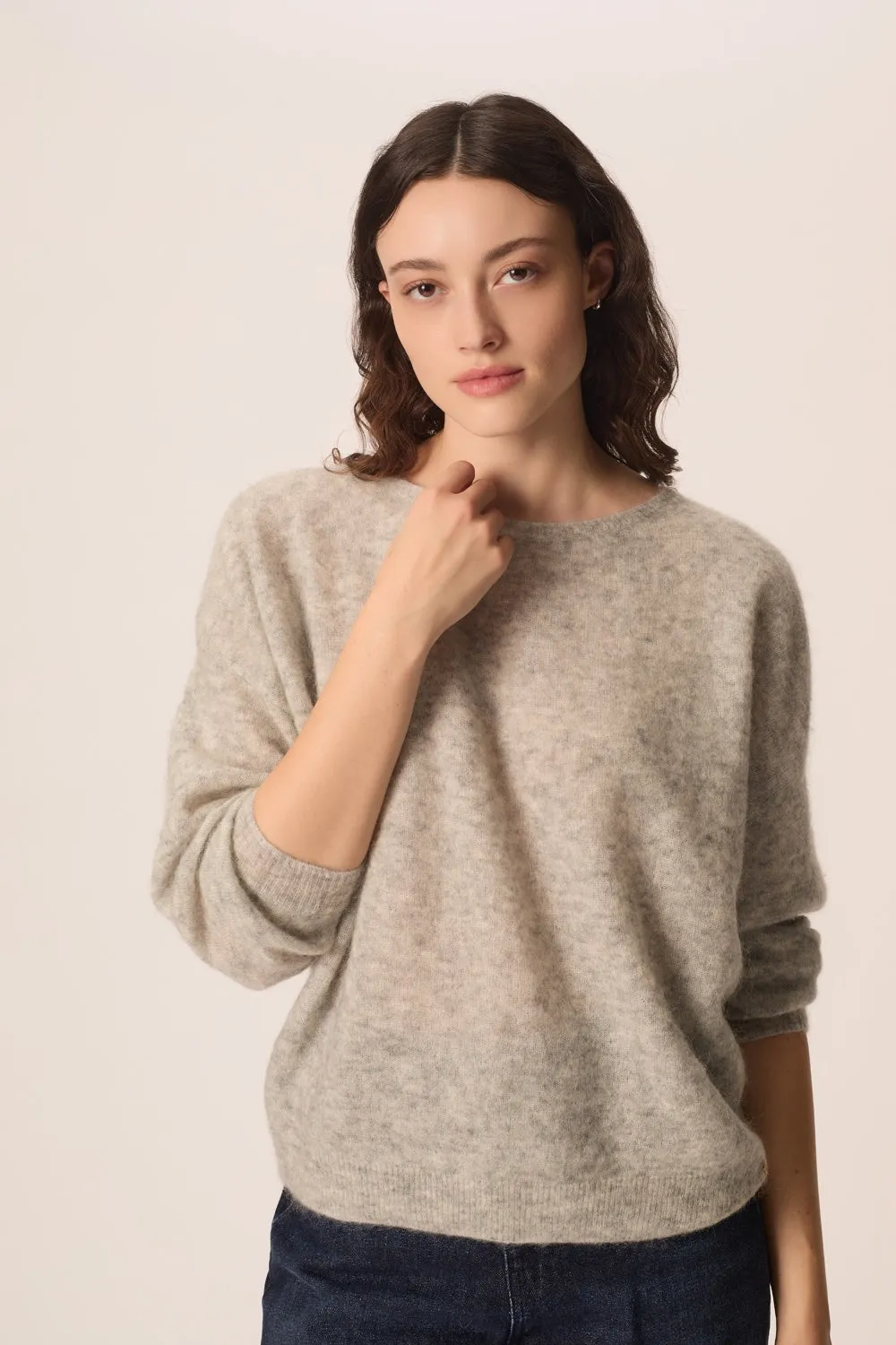 Pull Dora Gris Chiné