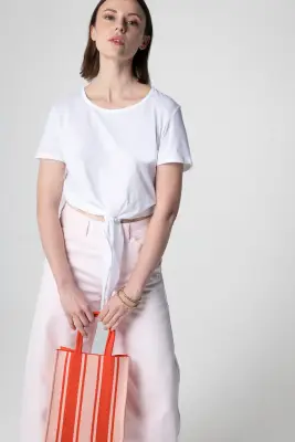 T-shirt en coton supima — photo 5