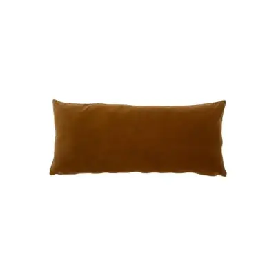 Housse de coussin velours chocolat — photo 2