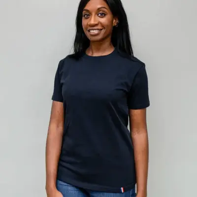T-shirt unisexe Hugo bleu marine — photo 1