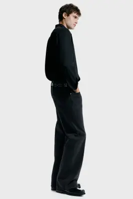 Chemise Regular Fit - Noir — photo 3