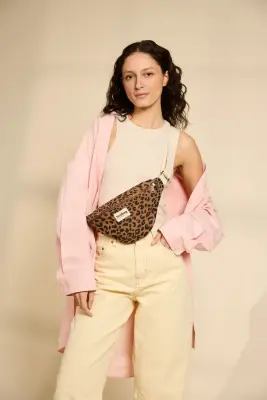 Sac banane Olivia Léopard Cannelle – Hindbag — photo 2