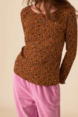 tee-shirt hailey leopard — photo 3