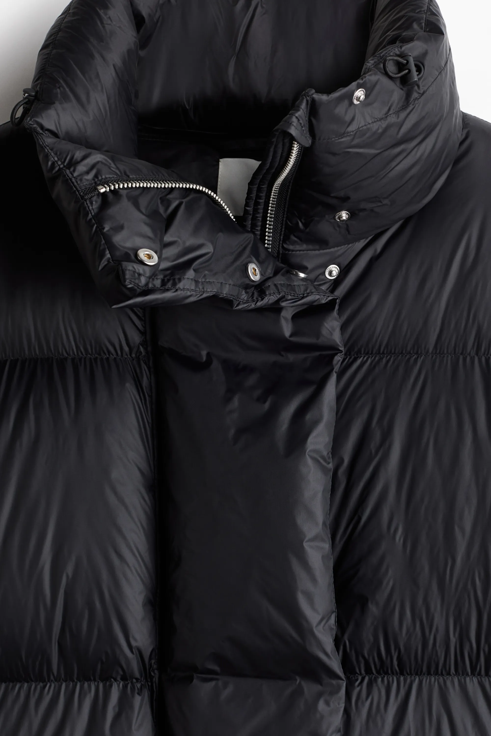 Doudoune oversize en duvet - Noir