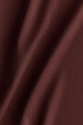T-shirt ajusté en microfibre - Marron foncé — photo 3