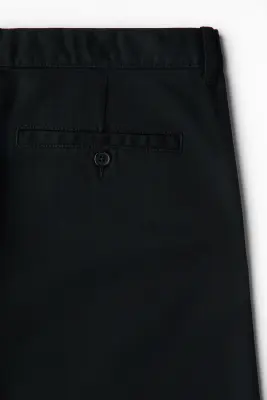 Chino Slim Fit en coton - Noir — photo 4