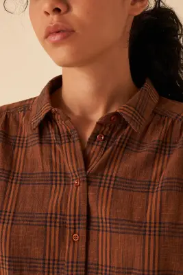 chemise vanou carreaux cannelé — photo 3