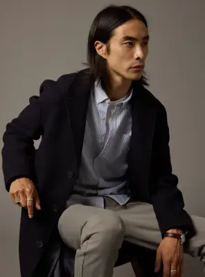 Manteau Alden Navy — photo 5