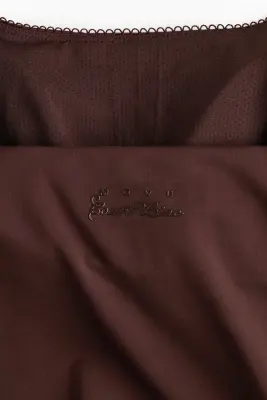 Top de sport avec soutien-gorge intégré SoftMove™ - Marron chaud — photo 5