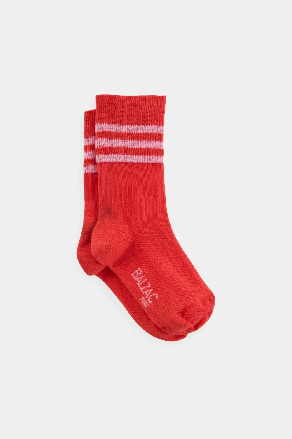 Chaussettes Haka rouge et rose