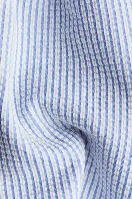 Robe avec nœud devant - Bleu/rayé — photo 6