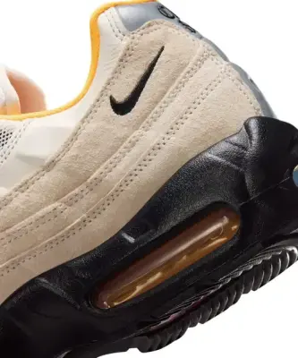 Chaussure Nike sb Air Max 95 – sail/black/lazer orange — photo 3