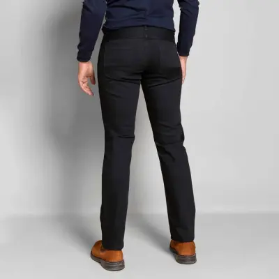 Jeans droit noir Albert confort — photo 3