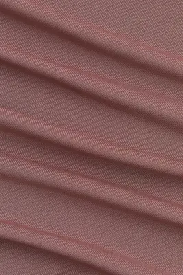Draped tie-detail skirt - Rose ancien — photo 3