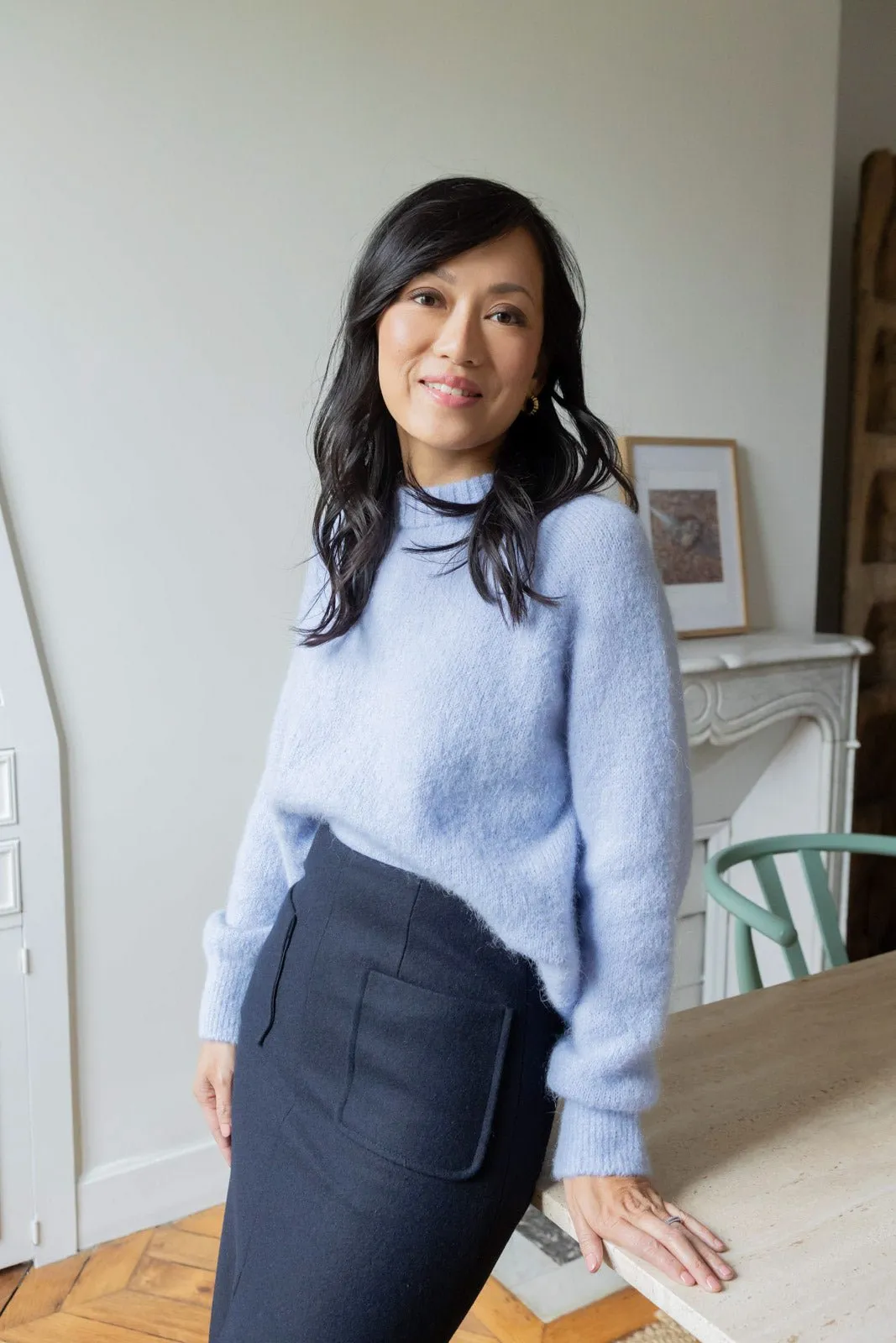 Pull Ilona - bleu lilas