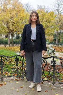 Veste Rosalind - marine rayures tennis — photo 5