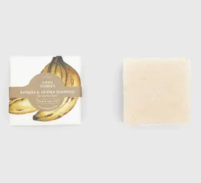 Shampoing solide bio Banane - Cheveux normaux - Savon Stories — photo 2
