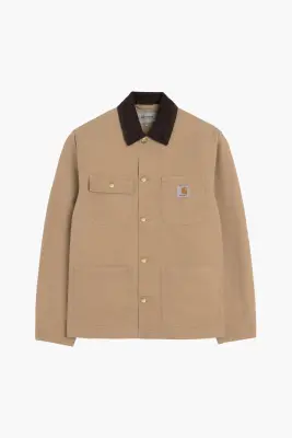 Michigan Coat - Dearborn Canvas Dusty Brown — photo 1