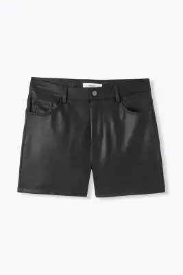 Short en simili Femme