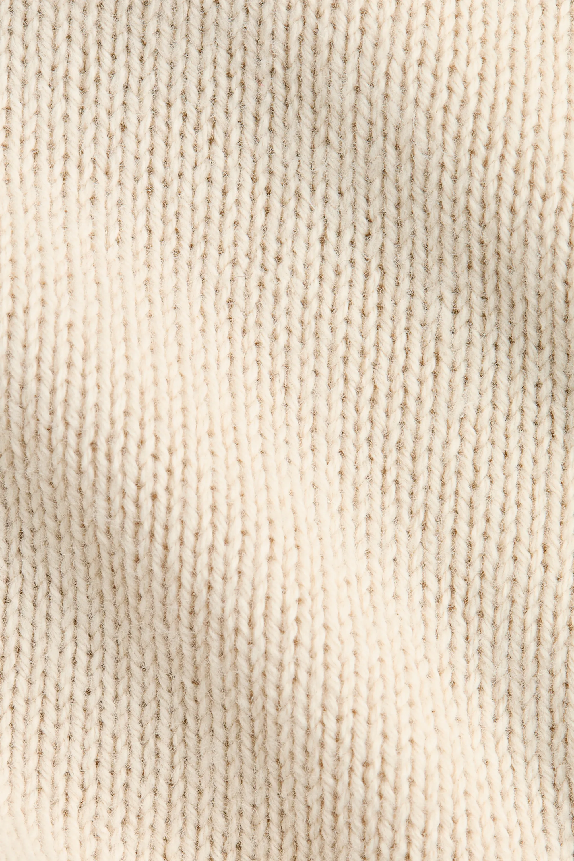 Pull à boutons - Beige clair