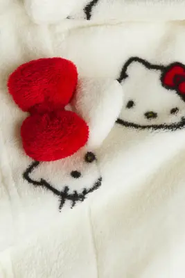 Robe de chambre en polaire - Blanc/Hello Kitty — photo 1