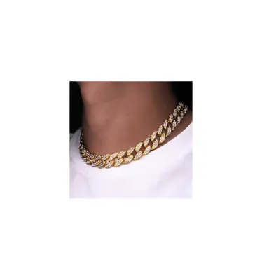 Chaîne diamant or