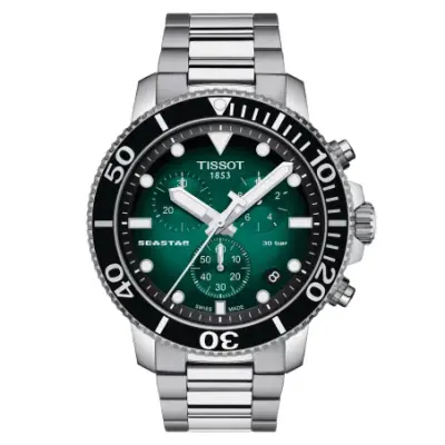Montre Homme Tissot Seastar 1000 Quartz Chronograph T1204171109101 — photo 1