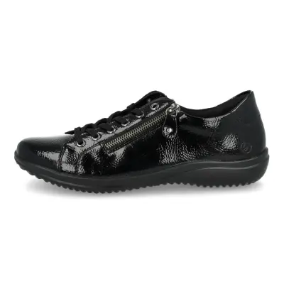 Baskets Remonte D1E03-01 Noires - Lacets Grande Pointure Femme — photo 2