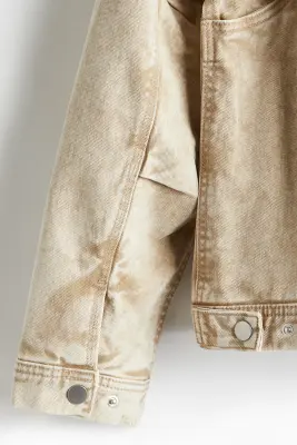 Veste utility wear Loose Fit - Beige — photo 1