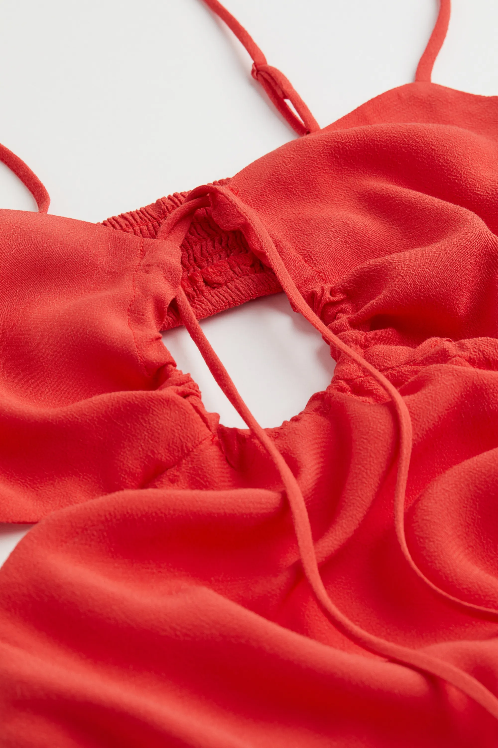 Robe découpée - Red