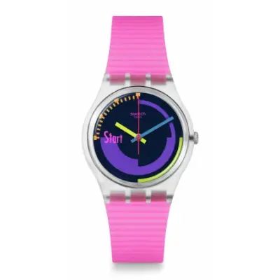 Montre Swatch SO28K111 - SWATCH NEON PINK PODIUM — photo 1