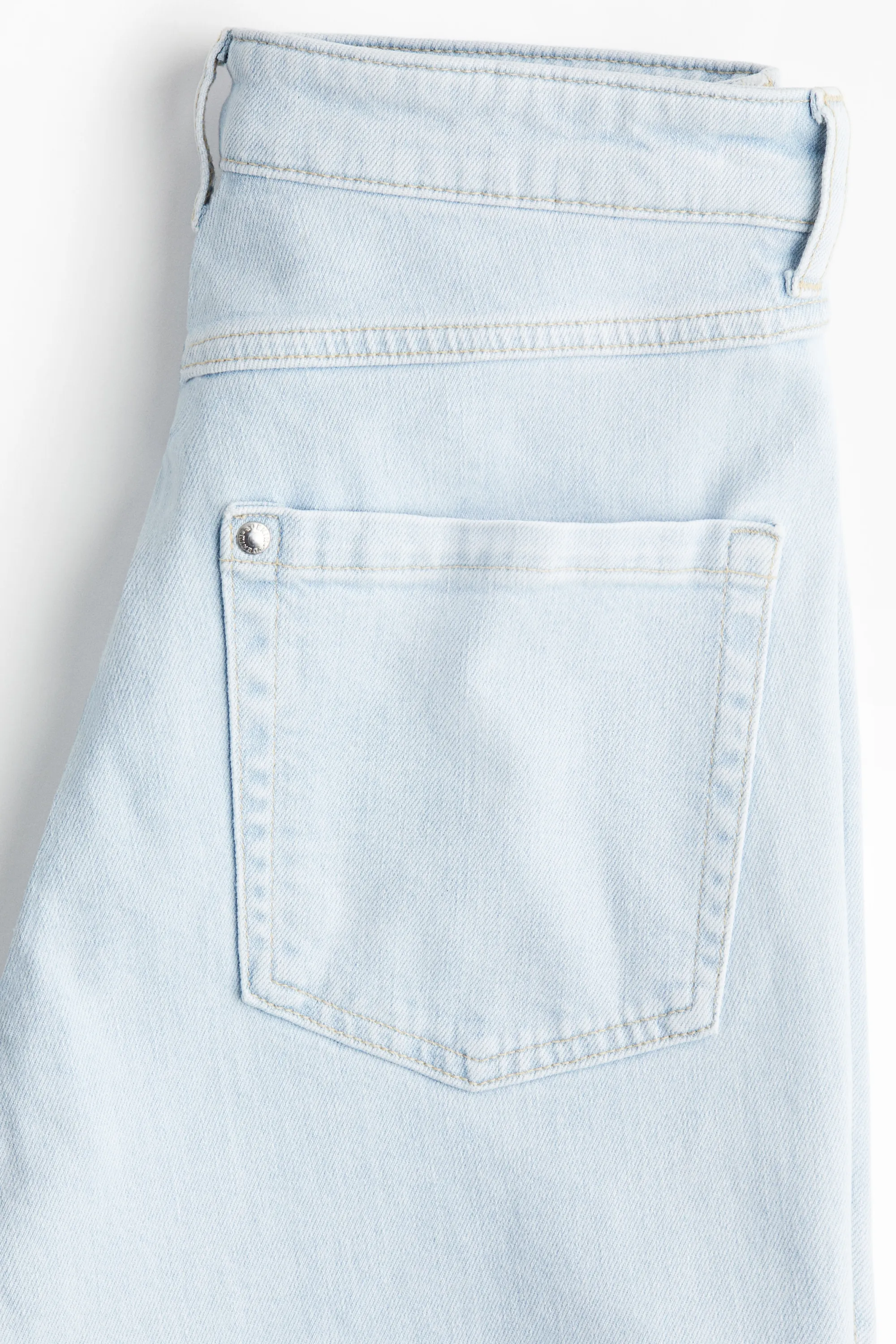 Flared Ultra High Jeans - Bleu denim pâle