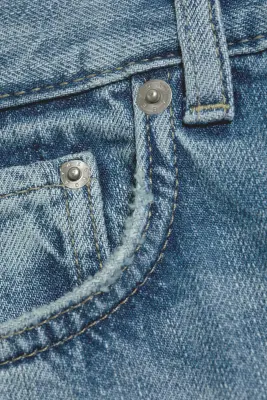 Jean droit standard taille basse Sonic - Captain Blue - Bleu clair — photo 3