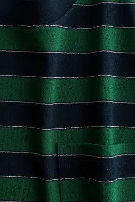 Top avec poche - Bleu marine/rayé — photo 5